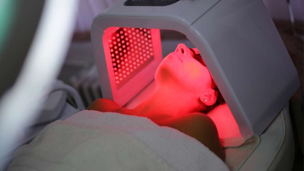 Rood licht therapie gezondheid