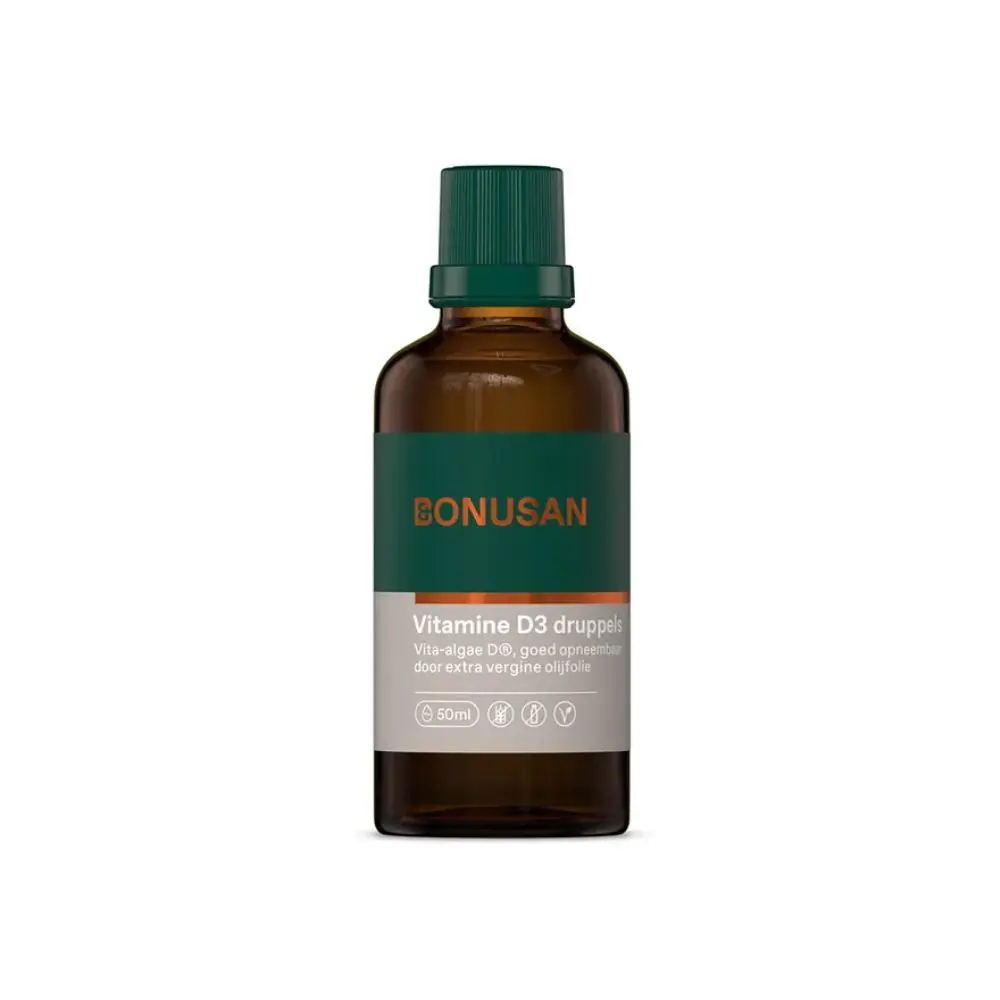 Bonusan Vitamine D3 druppels 5 mcg – 50 ml