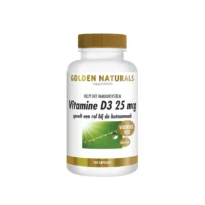 Golden Naturals Vitamine D3 25 mcg – 360 softgels